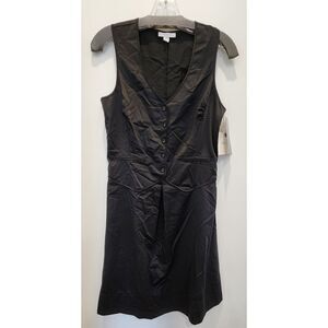 NWT Richard Chai for Target Black Tuxedo Vest Dress - Size 7 - Medium